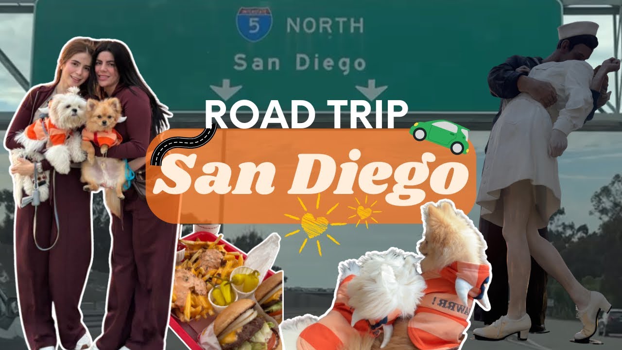 VIAJANDO A SAN DIEGO 🛣️🚗Mi hermana maneja por primera vez😱| VLOG viajero