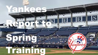 Yankees Pitchers and Catchers Report for Spring Training! Biggest Questions