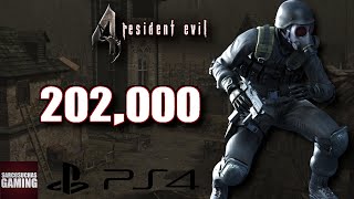 RE4 PS4 Mercenaries - HUNK - Village - 202,000 WR