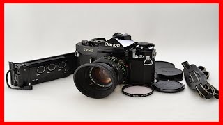 Recommend Film Camera Collection Canon F-1 Lake Placid 1980 Olympics Nfd 50Mm F1.4 Lens Set Japan