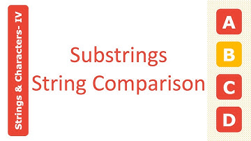 Lesson 3.4 - Strings and Characters | Swift Coding Tutorial | ABCD