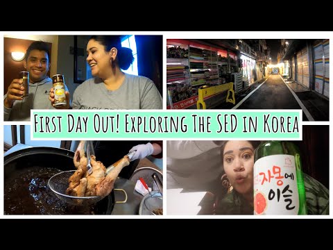 Exploring the SED|South Korea|OSAN AB|First day out of Quarantine|Nov. 20/21-2020