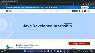 Java Developer internship || Java Developer internship Tech Study Ajay Go And Apply Now Fast ???