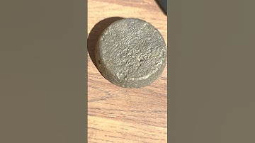 Silver Ingot found metal detecting #metaldetecting #manticore #treasuresearch #treasuretrove #score