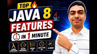 Java 8 in One Minute 💡 | Game-Changing Features You Must Know 🚀🔥⚡🔥💥🔥