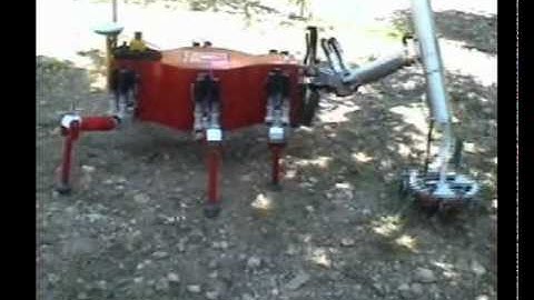 SILO6 demining robot