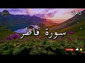 سورة فاطر كاملة بصوت جميل جدا الشيخ أبو بكر الشاطري 