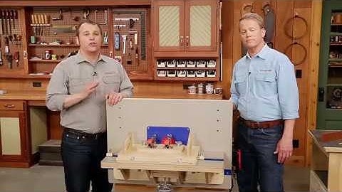 How-To: Using the Combination Router Table