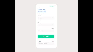 Currency Converter App Demo screenshot 1