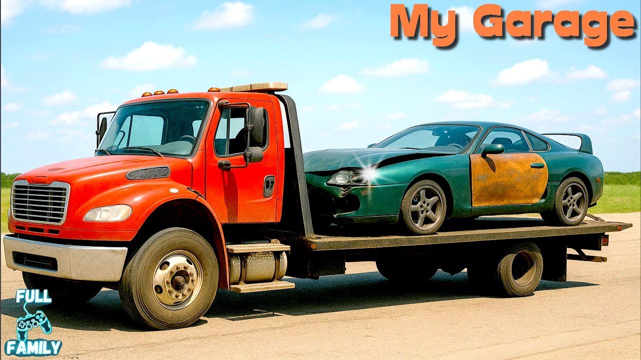 J'AI RECUPERÉ UNE TOYOTA SUPRA ACCIDENTÉE  / My Garage (Mods)