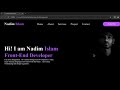 Personal Portfolio Website Using HTML &amp; CSS || #webdesign #webdesigner  #portfoliodesign #html #css