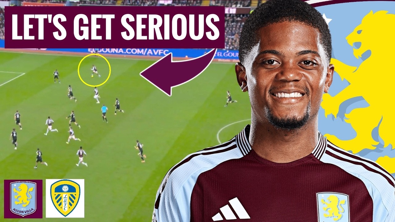 LET'S HAVE A SERIOUS CONVERSATION ABOUT ASTON VILLA | ASTON VILLA 1-1 LEEDS UNITED