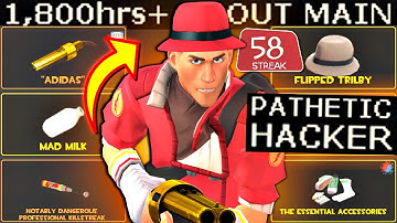 THE CARRYING "CHEATER"🔸1800+ Hours Scout Main (TF2 Gameplay)