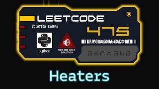 Heaters — LeetCode #475 | Python Algorithm Visualization