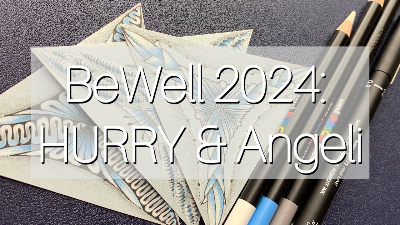 ASMR Drawing, Be Well 2024 series, Hurry