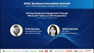 Driving Employee Engagement through Microsoft Teams: an HR Perspective