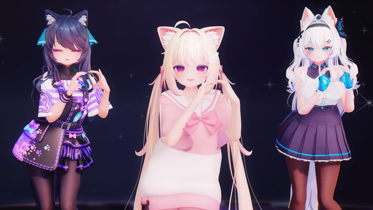 MMD］ME!ME!ME! / SvartLilja, Chiffon & Morpho - YouTube