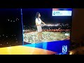 Green screen FAIL! - Giant weather girl stands in parking lot!