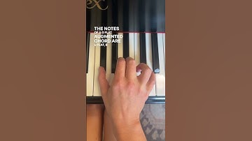 What Are The Notes Of a Gb Augmented Chord? #Shorts