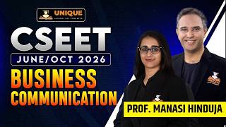CSEET FREE | CHAPTER 4 | LEC 2 | BUSINESS COMMUNICATION | JUNE 26 &amp; OCT 2026