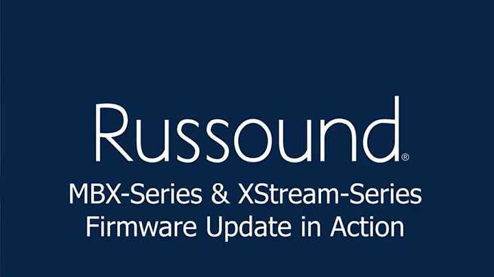 MBX-Series & XStream-Series Firmware Update In Action