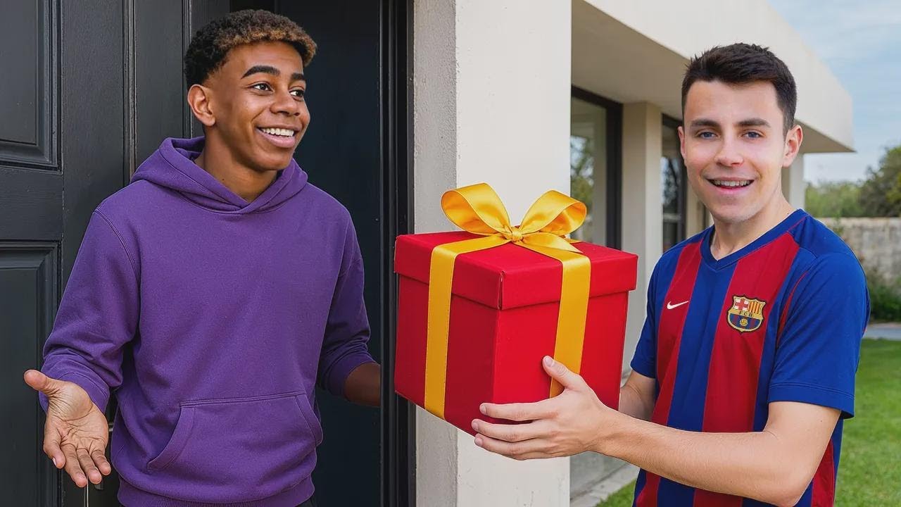 Ich überrasche Fußballer mit ihren Traumgeschenken