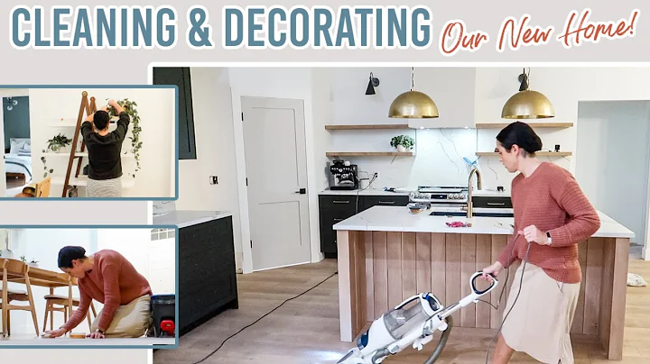 CLEANING & DECORATING IN OUR NEW HOME | CONSTRUCTI...