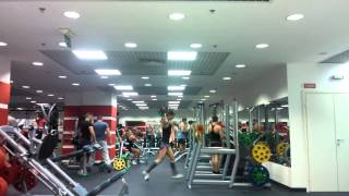 Back rack Split Jerk 55kg, PR