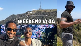 Vlog | Chill Weekend In Los Angeles | Hiking | Black Market-flea | Church | Leimert Park