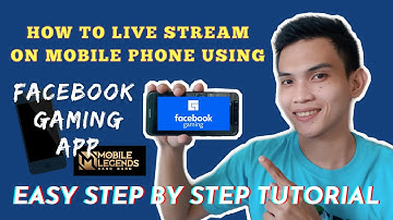 How to Live Stream on Mobile phone using Facebook Gaming App | Da Third
