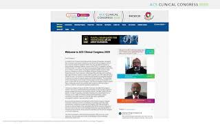 How to use the Clinical Congress virtual meeting website