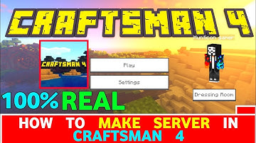 how to make server in craftsman 4  | Craftsman 4 server