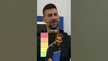 Novak Djokovic Blind Ranks Tennis Legends 