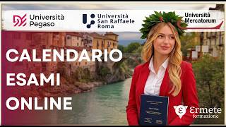 COME DECIDERE LA DATE PER GLI ESAMI ONLINE per #unipegaso, #unimercatorum, #sanraffaele