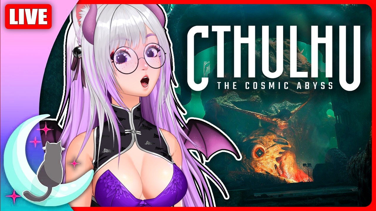[Cthulhu: The Cosmic Abyss] Investigating the Occult in Deep Ocean | VTuber 🔴 LIVE