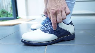 Reviewing the Reebok pump OG golf collab with Manors
