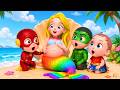 妊娠中の人魚を救う🧜♀️ 人魚の歌 | Saving the Pregnant Mermaid | 子供の歌と童謡 | こどものうた | Pulka - 子どもの童謡