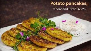 You’ve NEVER Heard Potatoes Sound Like This… Crispy Potato Pancakes ASMR screenshot 5