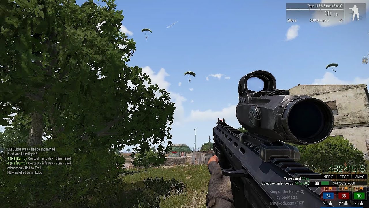 ArmA 3 KOTH | Type 115 The Best AR