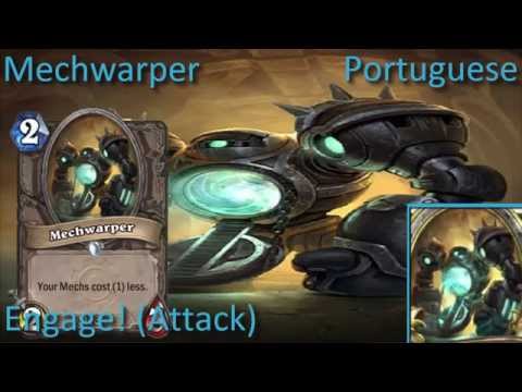 Mechwarper card sounds in 12 languages -Hearthstone✔