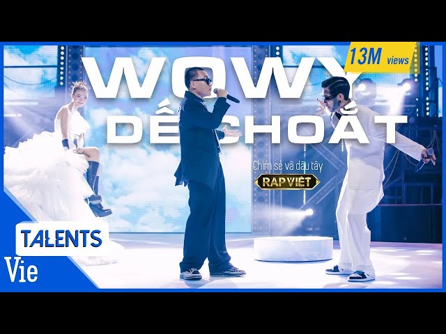 WOWY - DẾ CHOẮT kết hợp rap CHIM SẺ VÀ DÂU TÂY bùng nổ, ôm nhau khóc phút cuối | CK Rap Việt class=