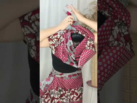 Amarração De Capulana Moçambique Nordestina Shorts Capulana Beleza