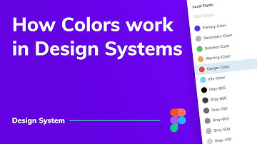 How Color Works in a Design System | Creating Figma Styles | DesignCoach #figma #figmatutorial