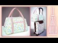 Tuto diy dbutant  coudre un sac de voyage avec passant pour trolley  le sac malia 