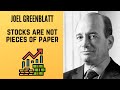 Joel Greenblatt - How To Value A Stock