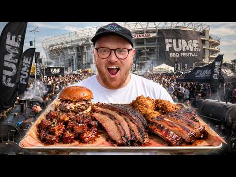A FULL DAY EATING A EUROPE'S BIGGEST BBQ FESTIVAL! (What Was The Best?!)