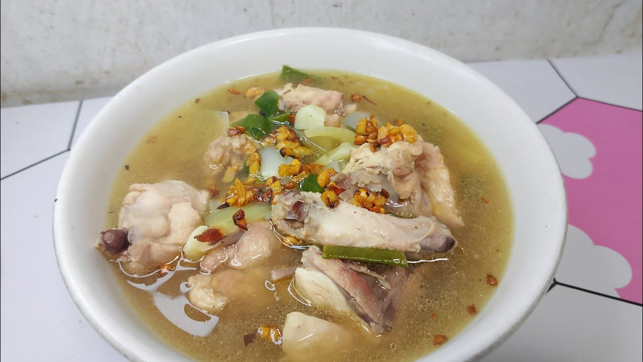 BIKIN OLAHAN DARI AYAM SUP AYAM HAINAN YANG MUDAH DIBUAT DIRUMAH 