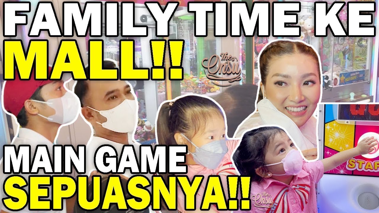 FAMILY TIME RUBEN ONSU‼️ MAIN GAMES SEPUASNYA DI MALL‼️ | THE ONSU FAMILY