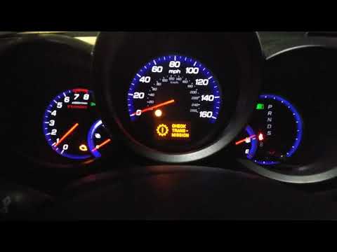 2007 Acura RDX Check Transmission caused by lean Air Fuel Ratio
