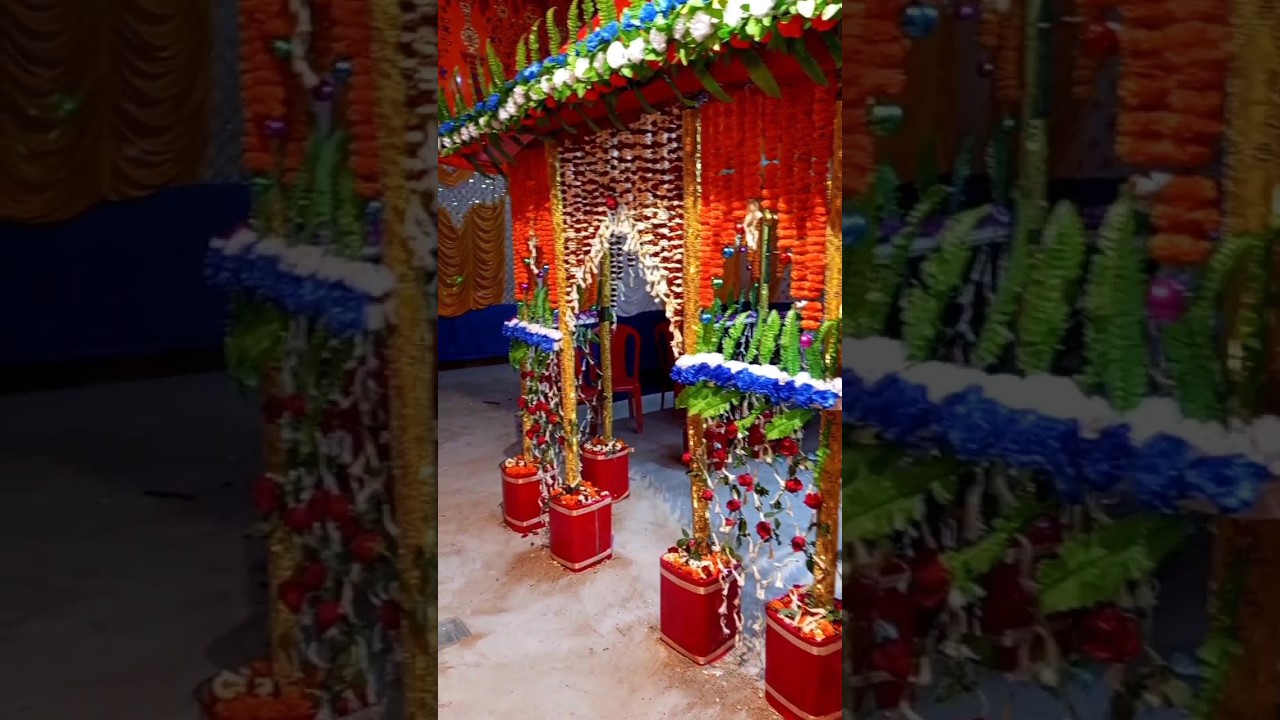 Up bihar ki शादी mandap